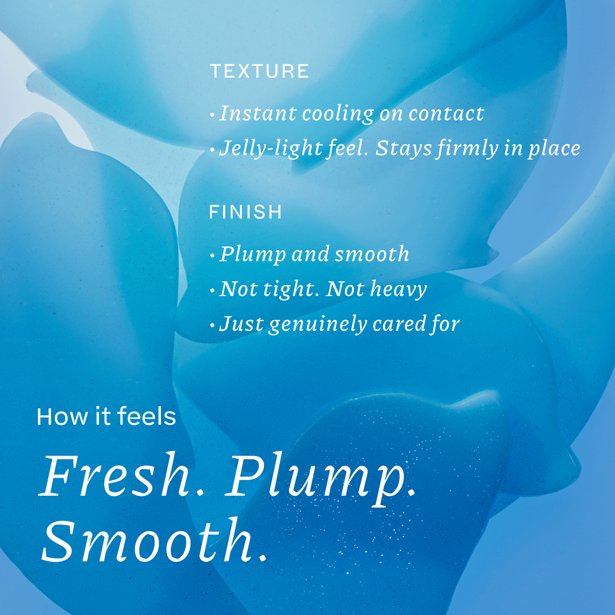 Blue Peptide Eye Patch
